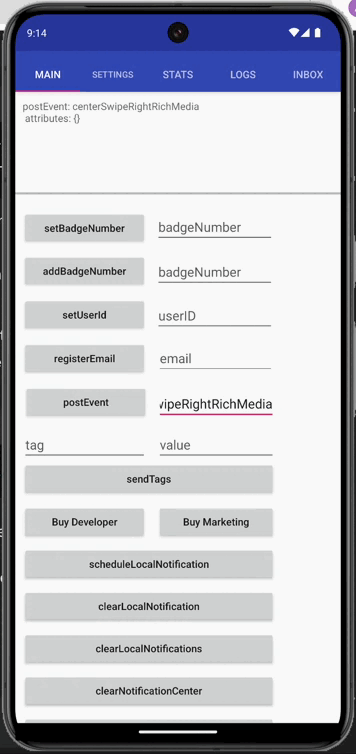 Модальное окно Android с жестом смахивания вправо для закрытия